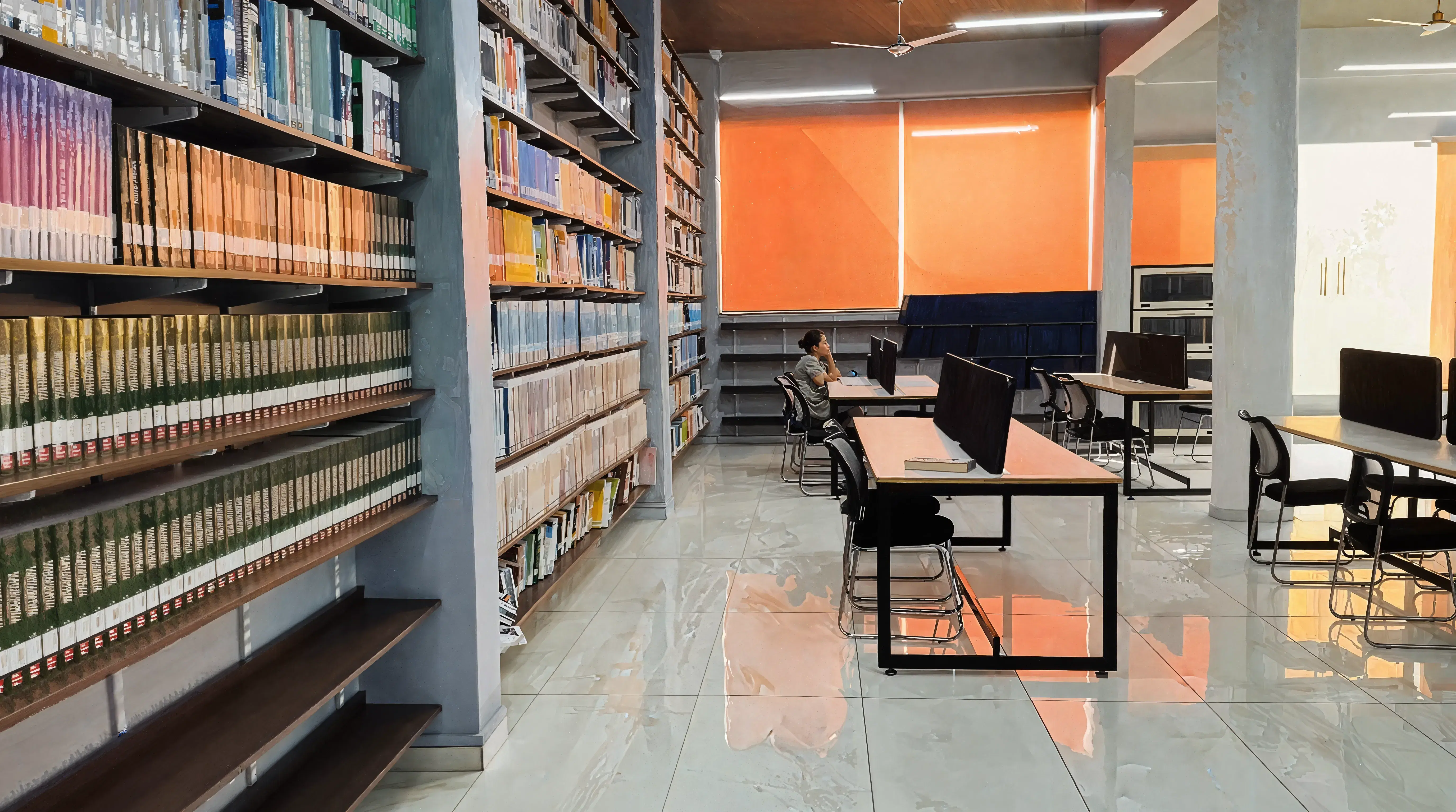 Narayana Business School Ahmedabad library photo 2